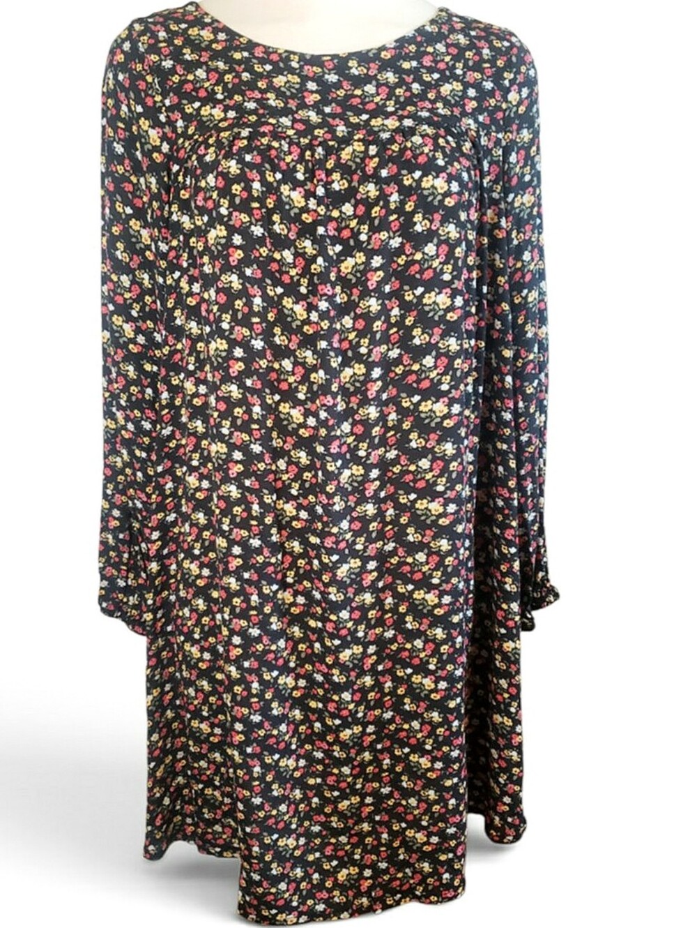 Hatch The Nines Dress Knee Length Micro Floral Womens Sz M Multicolor Maternity